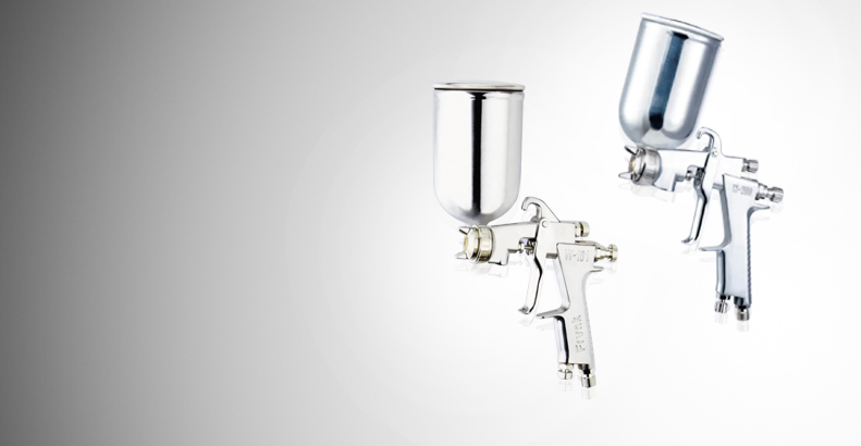 Medium pressure spray gun series
